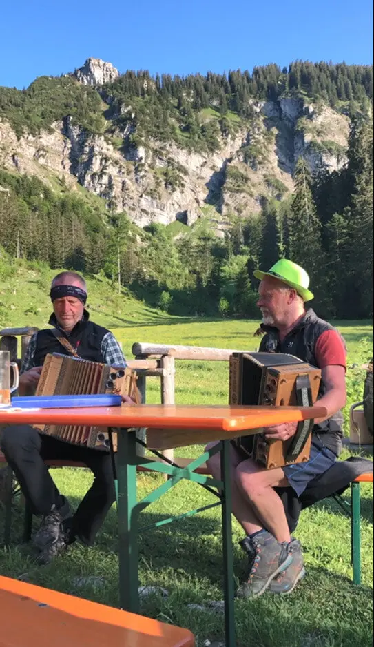 Almgangerl mit Musik | © DAV Teisendorf