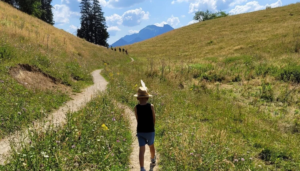 Kind-Kegel-Kraxe: Wanderung zur Hefteralm | © DAV Teisendorf