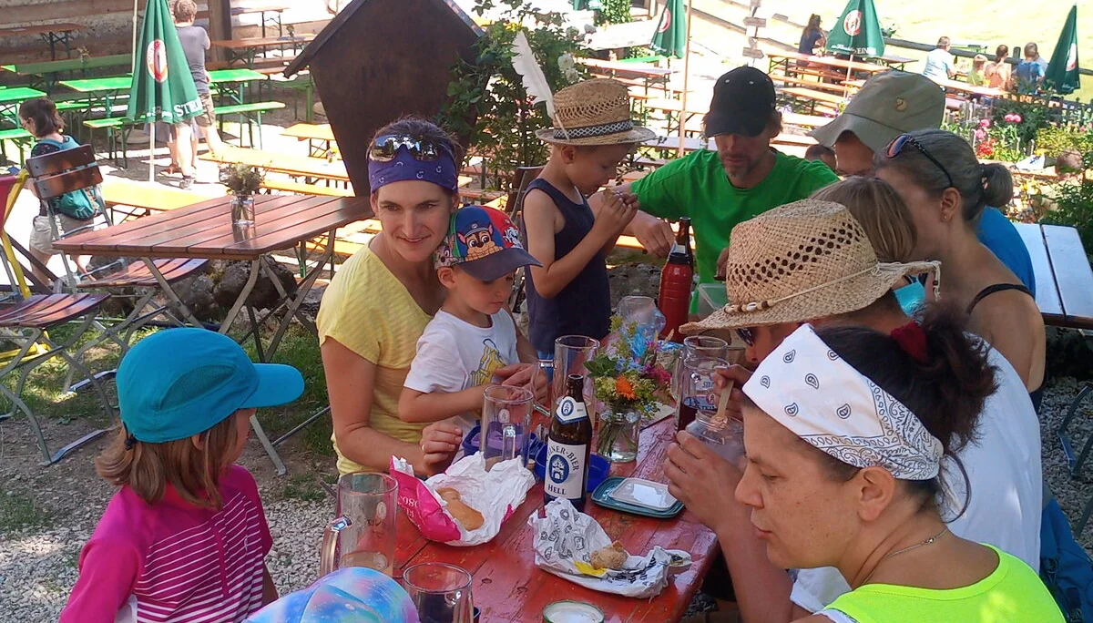 Kind-Kegel-Kraxe: Wanderung zur Hefteralm | © DAV Teisendorf