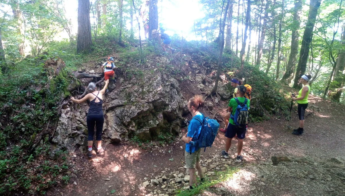 Kind-Kegel-Kraxe: Wanderung zur Hefteralm | © DAV Teisendorf