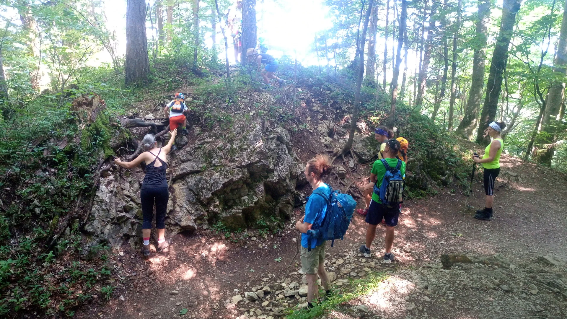 Kind-Kegel-Kraxe: Wanderung zur Hefteralm | © DAV Teisendorf