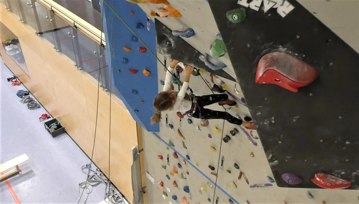 © DAV Teisendorf OG Waging - im Überhang