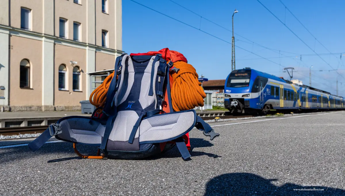 © DAV Teisendorf - Die Anreise erfolgte bequem mit der Bahn