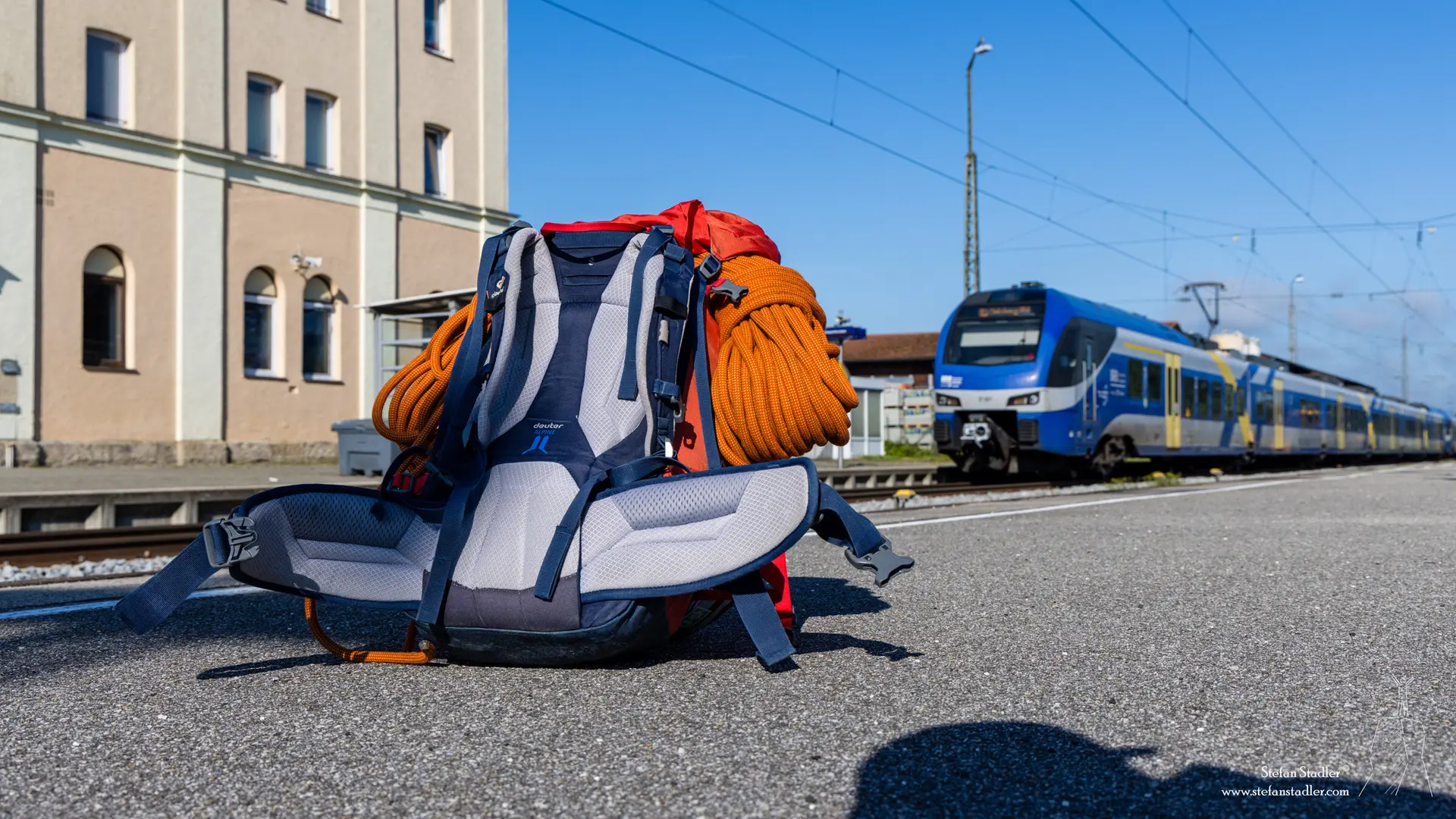 © DAV Teisendorf - Die Anreise erfolgte bequem mit der Bahn