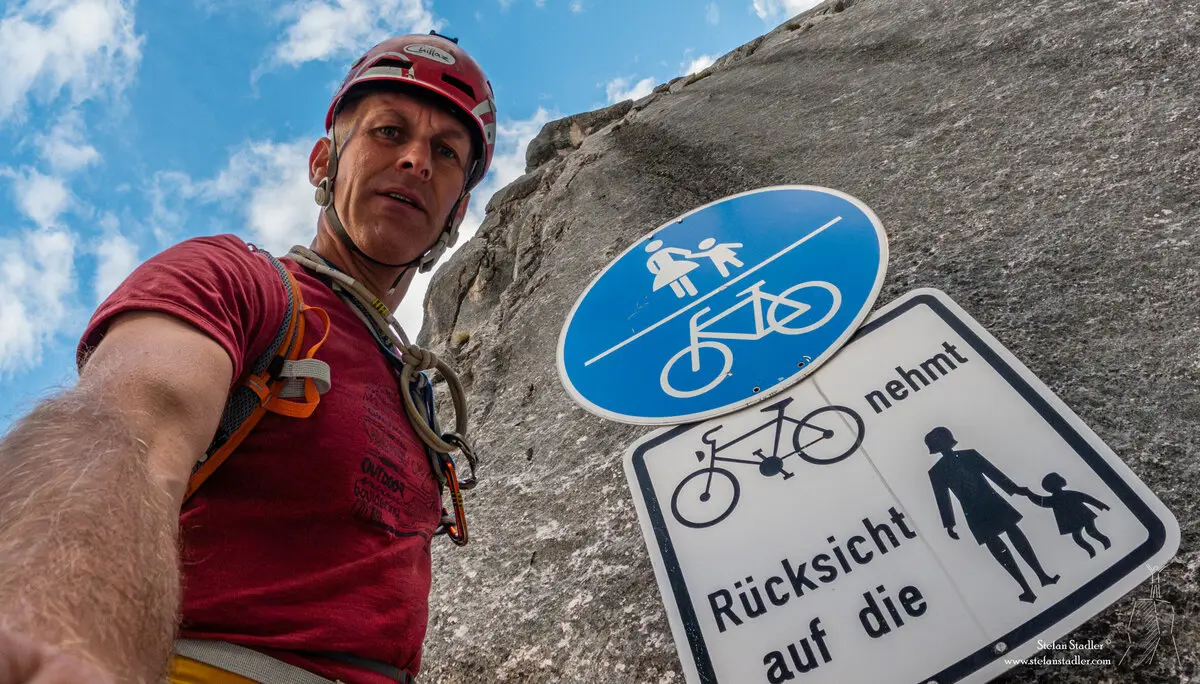 © DAV Teisendorf - Beginn des Radweges