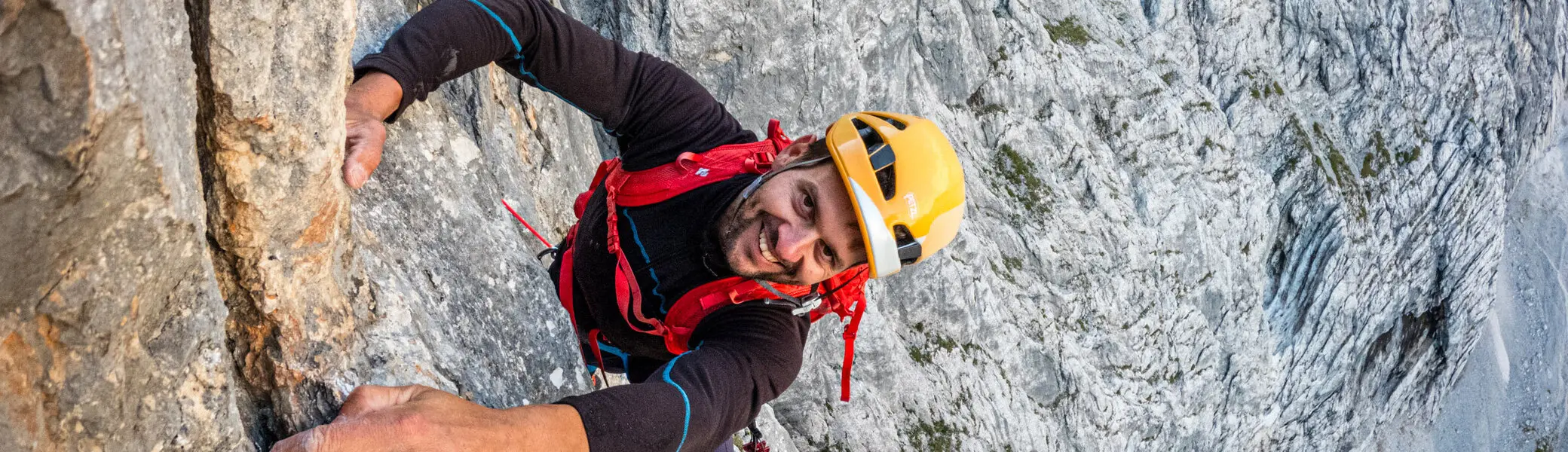 © DAV Teisendorf - An der Schlüsselstelle der Fahrradlkantn