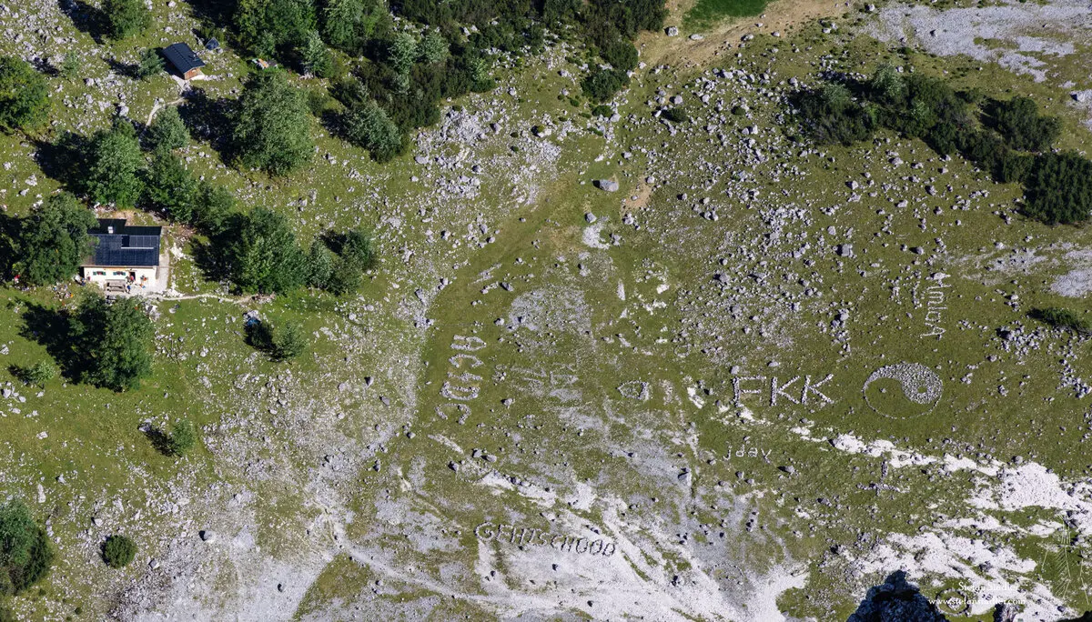 © DAV Teisendorf - Tiefblick auf die Oberreintalhütte