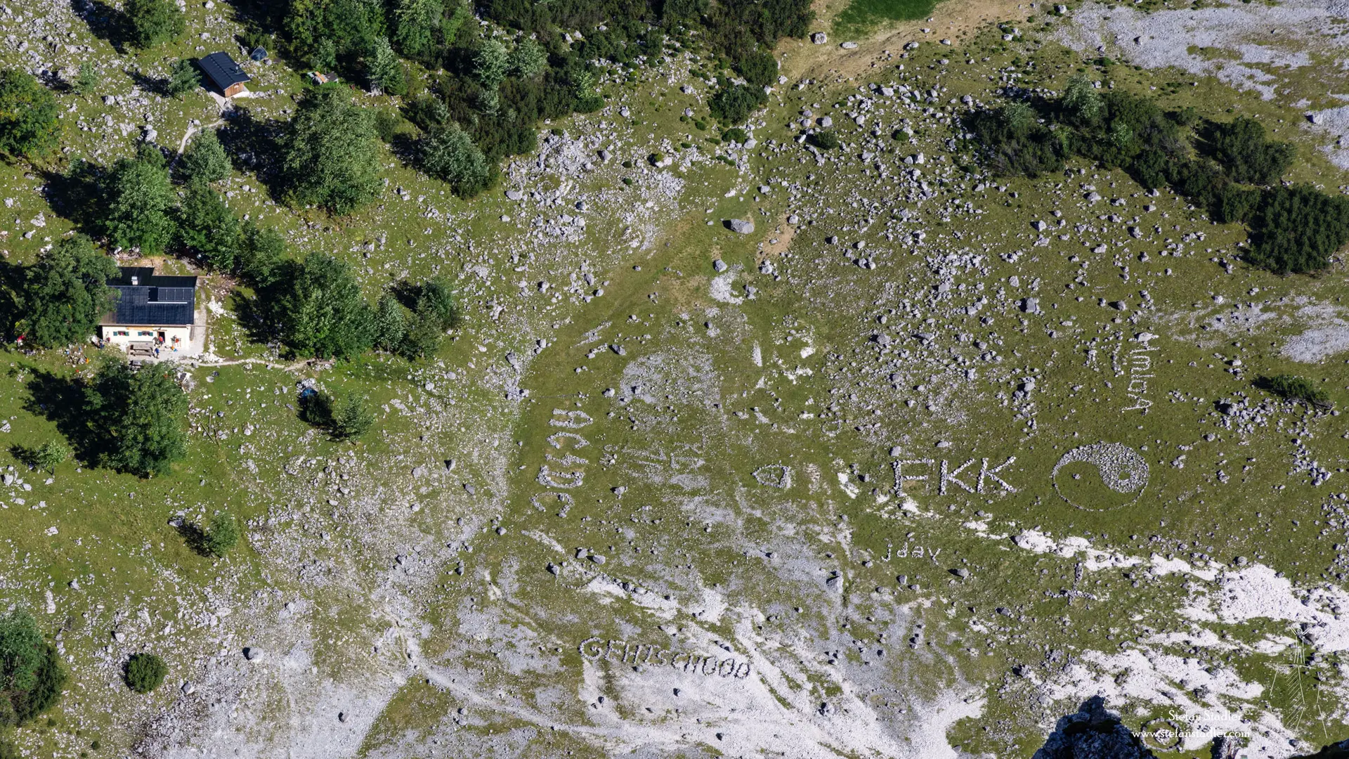 © DAV Teisendorf - Tiefblick auf die Oberreintalhütte