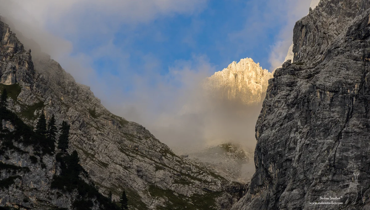 © DAV Teisendorf - Abendstimmung im Oberreintal