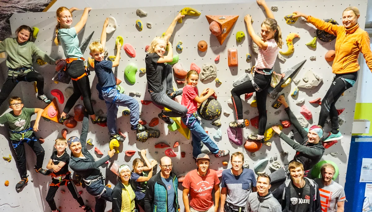 © DAV Teisendorf - OG Waging - Ausflug Kinderklettern in die Kletterhalle Gangkofen