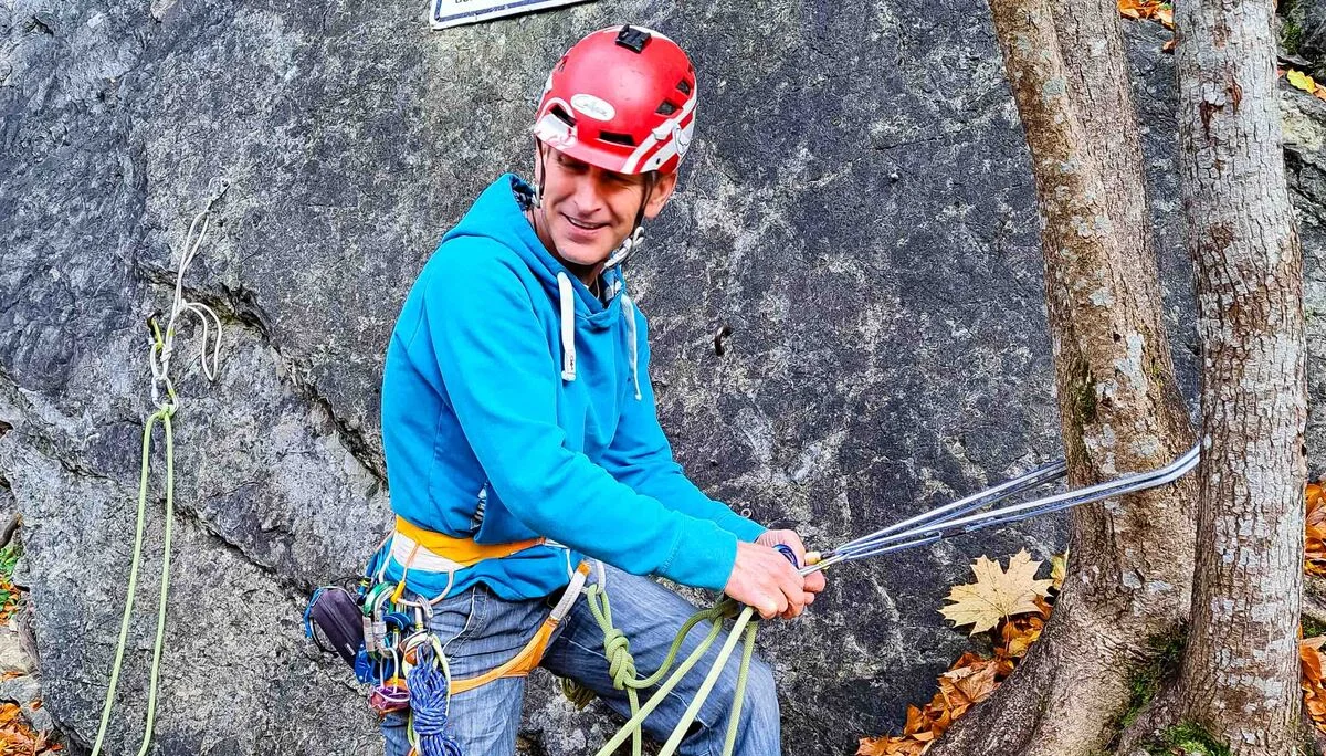 © DAV Teisendorf - Auch ein Baum kann ein guter Standplatz sein