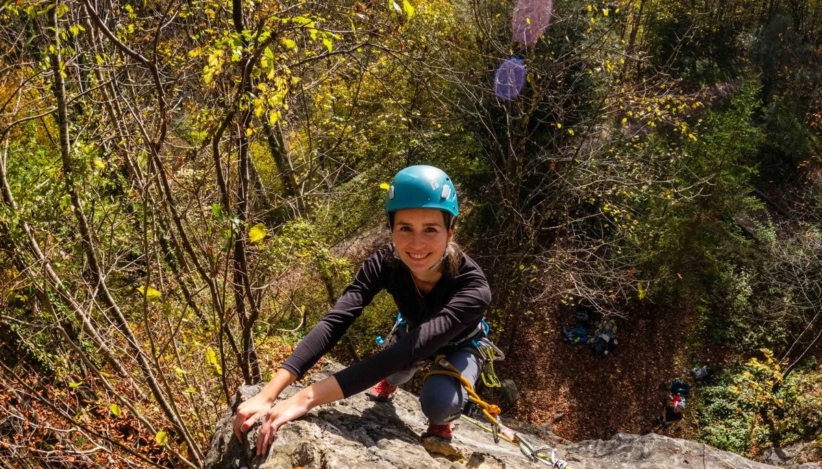 © DAV Teisendorf -  Begehung eines Fixseiles