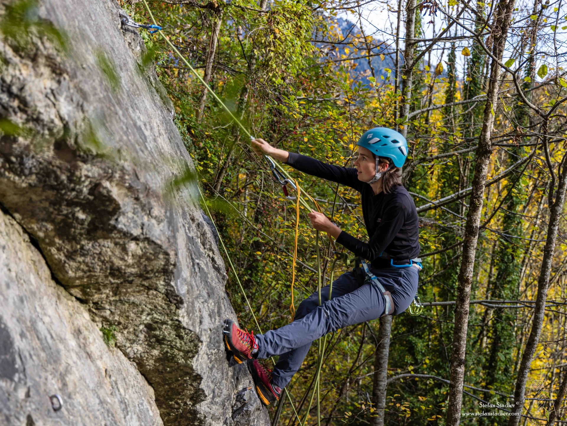 © DAV Teisendorf - Selbstflaschenzug (Münchhausentechnik)