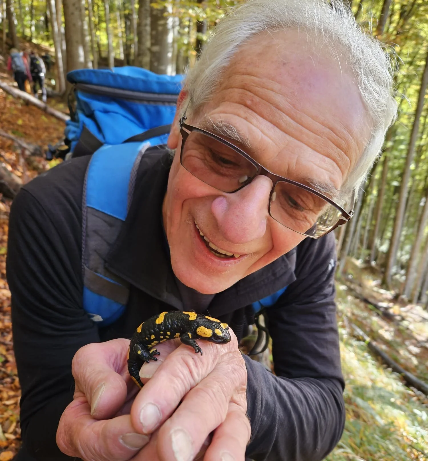 © DAV Teisendorf - OG Waging - Feuersalamander mit Herzklopfen