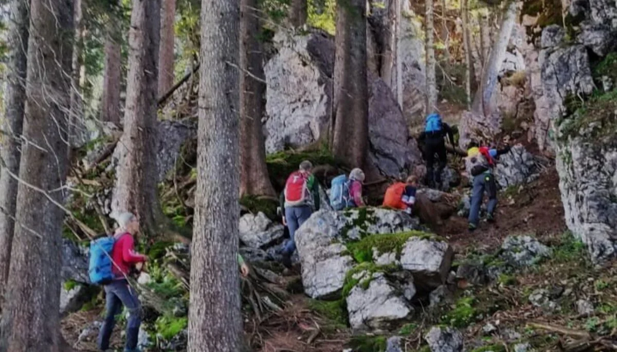 © DAV Teisendorf - OG Waging - Im Felslabyrinth