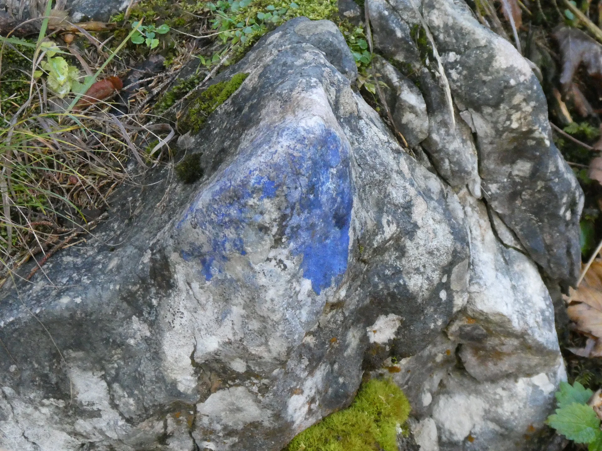 © DAV Teisendorf - OG Waging - Verblasste Markierung