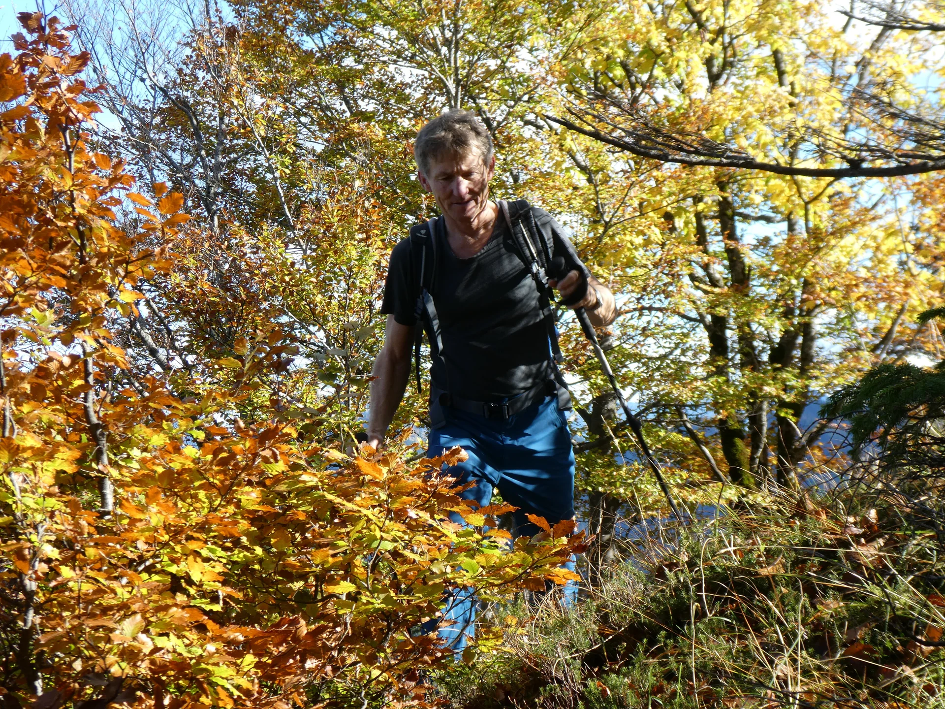 © DAV Teisendorf - OG Waging - Konny auf dem Trail 