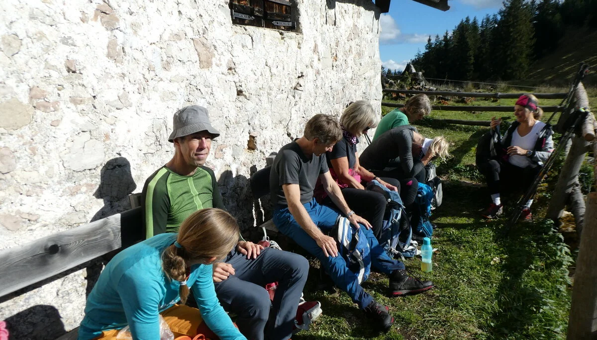 © DAV Teisendorf - OG Waging - Verdiente Rast