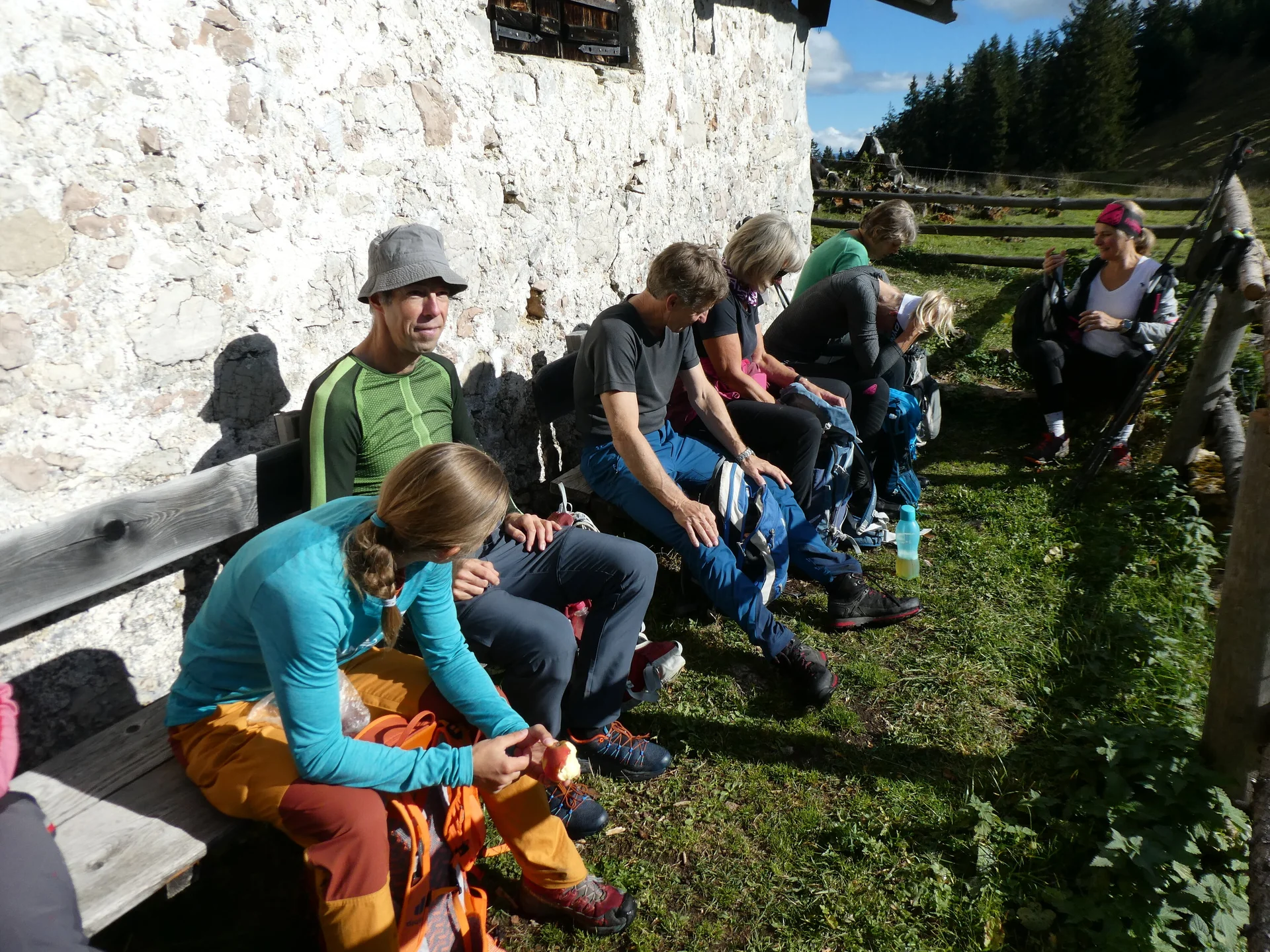 © DAV Teisendorf - OG Waging - Verdiente Rast