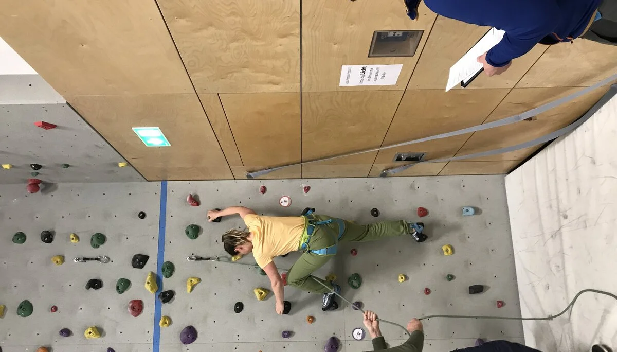 © DAV Teisendorf - bei der Prüfung