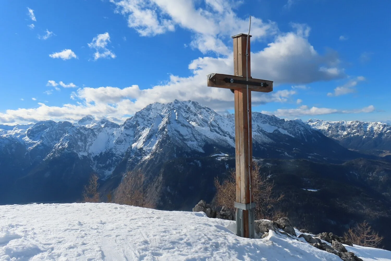 alleine am Gipfel | © DAV Teisendorf