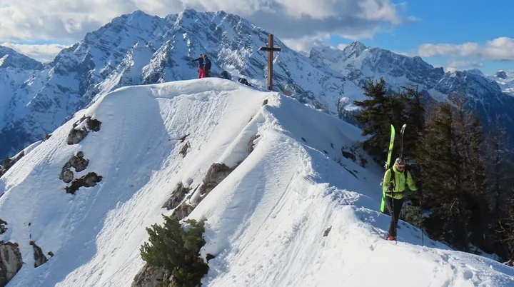 Übergang zum Sender | © DAV Teisendorf
