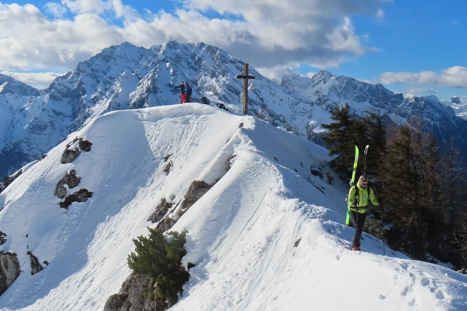 Übergang zum Sender | © DAV Teisendorf