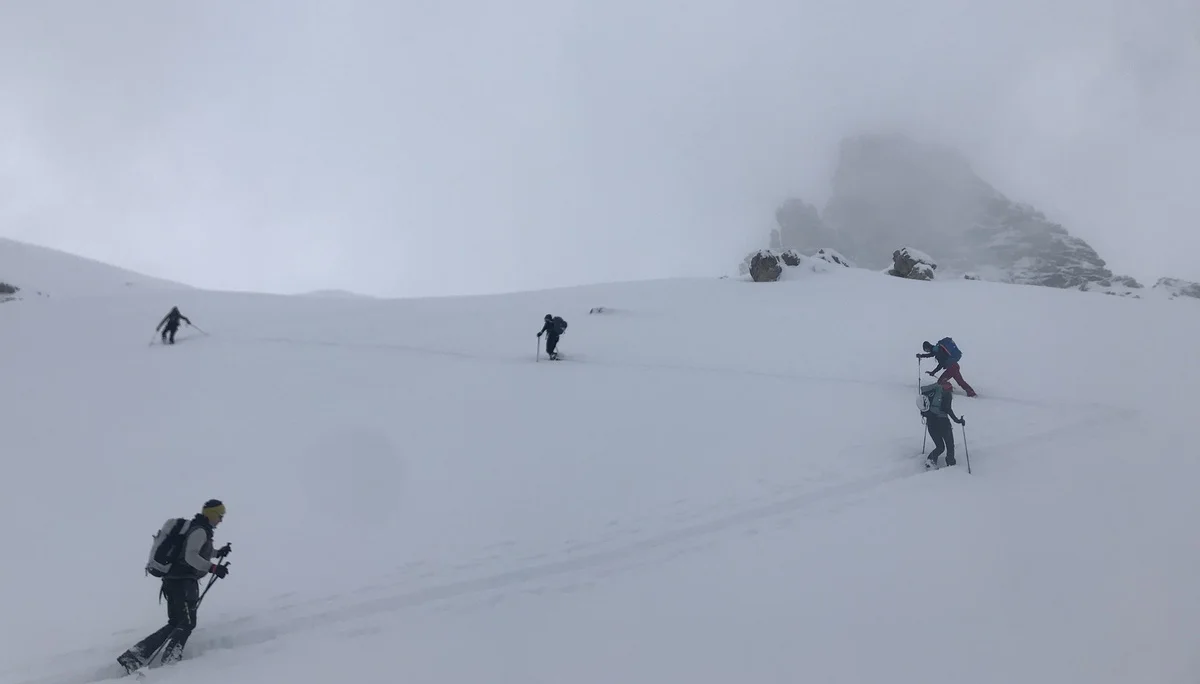 Der Toblacher Knoten kommt in Sicht | © DAV Teisendorf