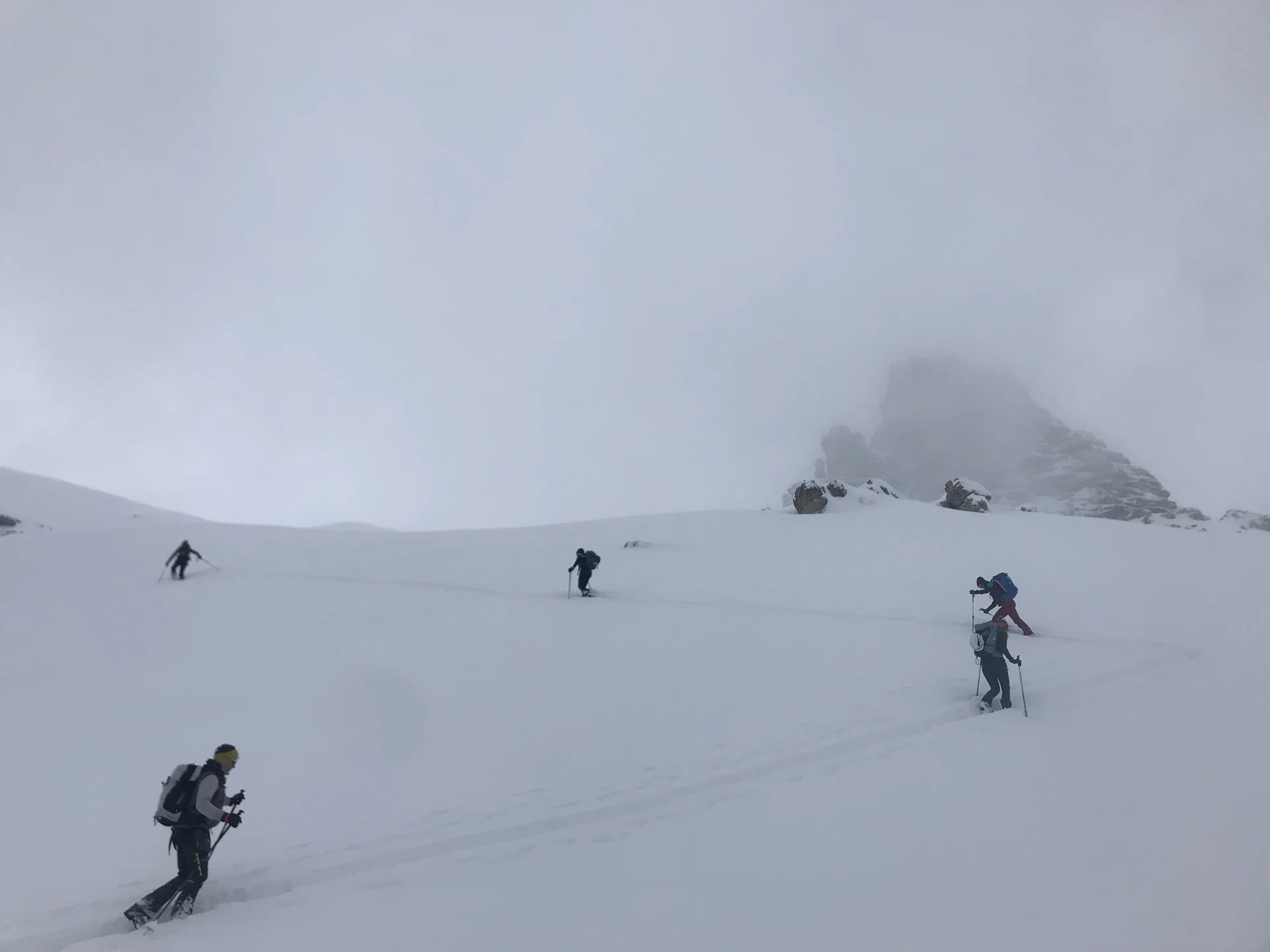 Der Toblacher Knoten kommt in Sicht | © DAV Teisendorf