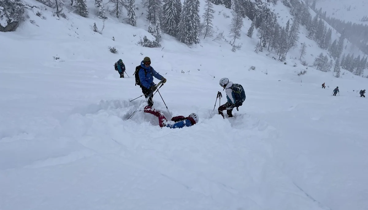 Wenn Eibombt, dann richtig | © DAV Teisendorf