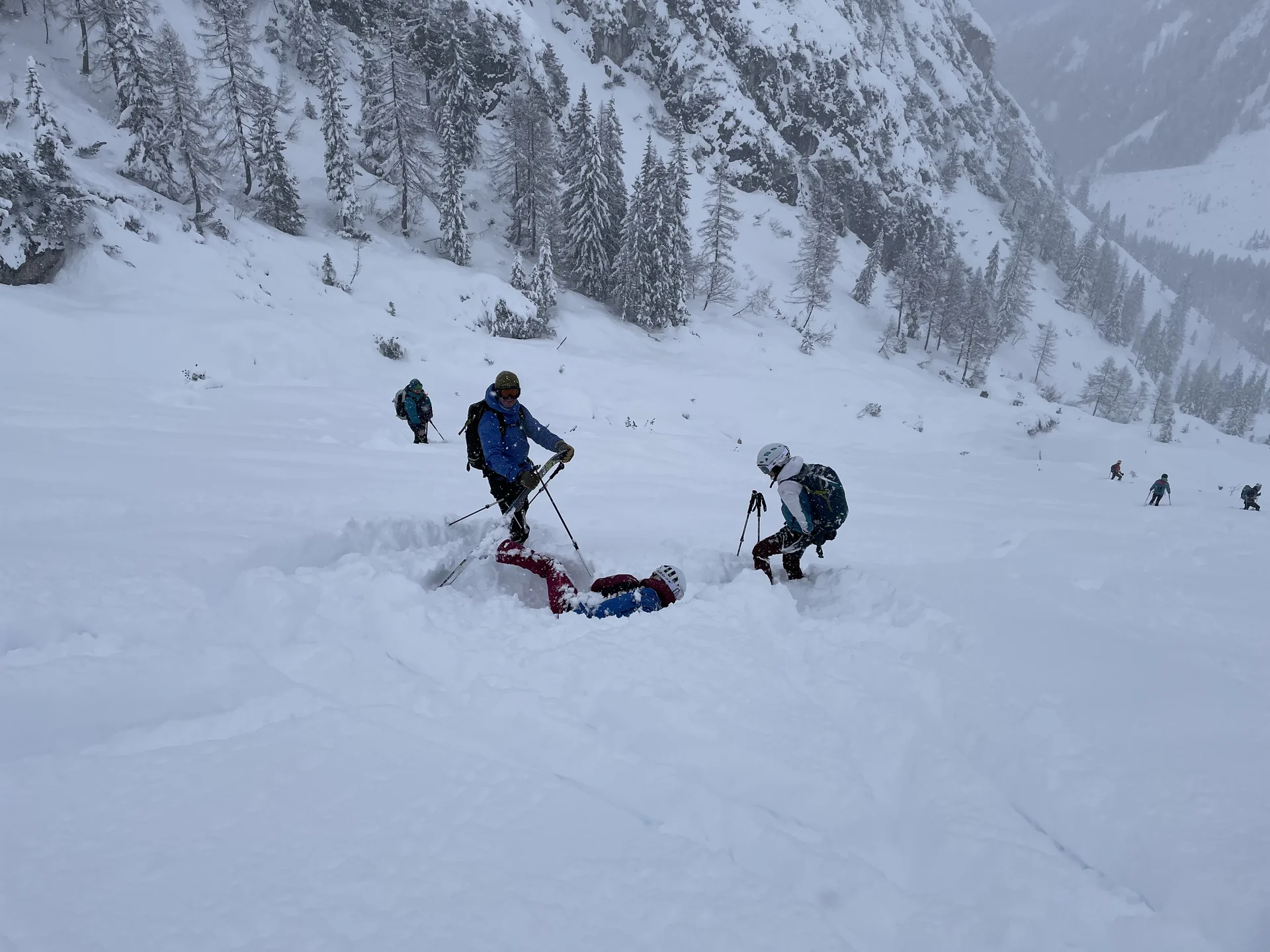 Wenn Eibombt, dann richtig | © DAV Teisendorf