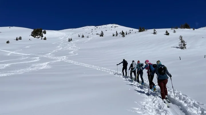 Aufstieg zum Mittagskogel | © DAV Teisendorf