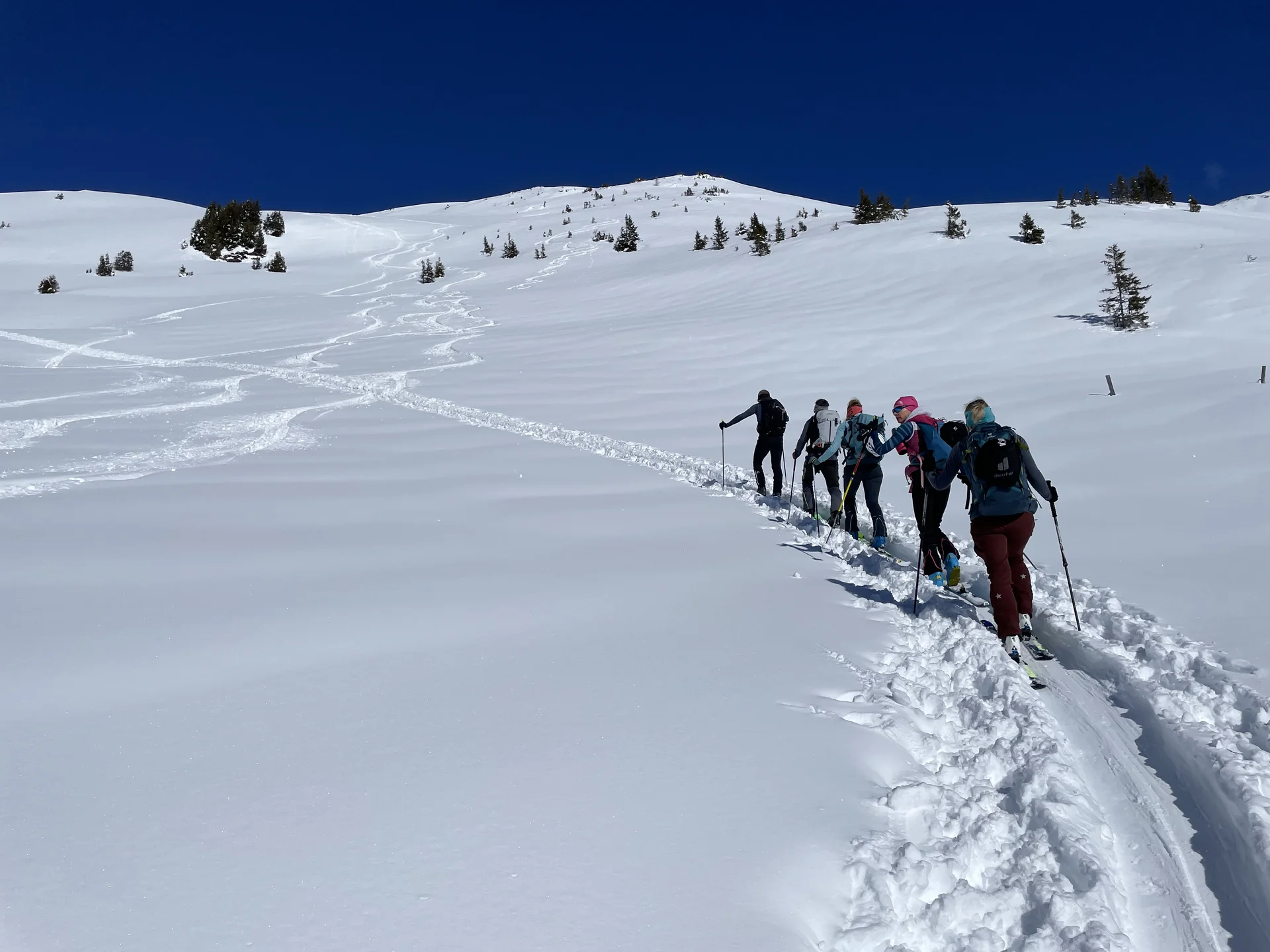 Aufstieg zum Mittagskogel | © DAV Teisendorf