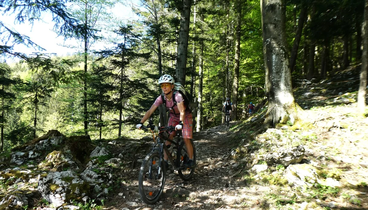 © DAV Teisendorf - OG Waging - Barbara in der Abfahrt