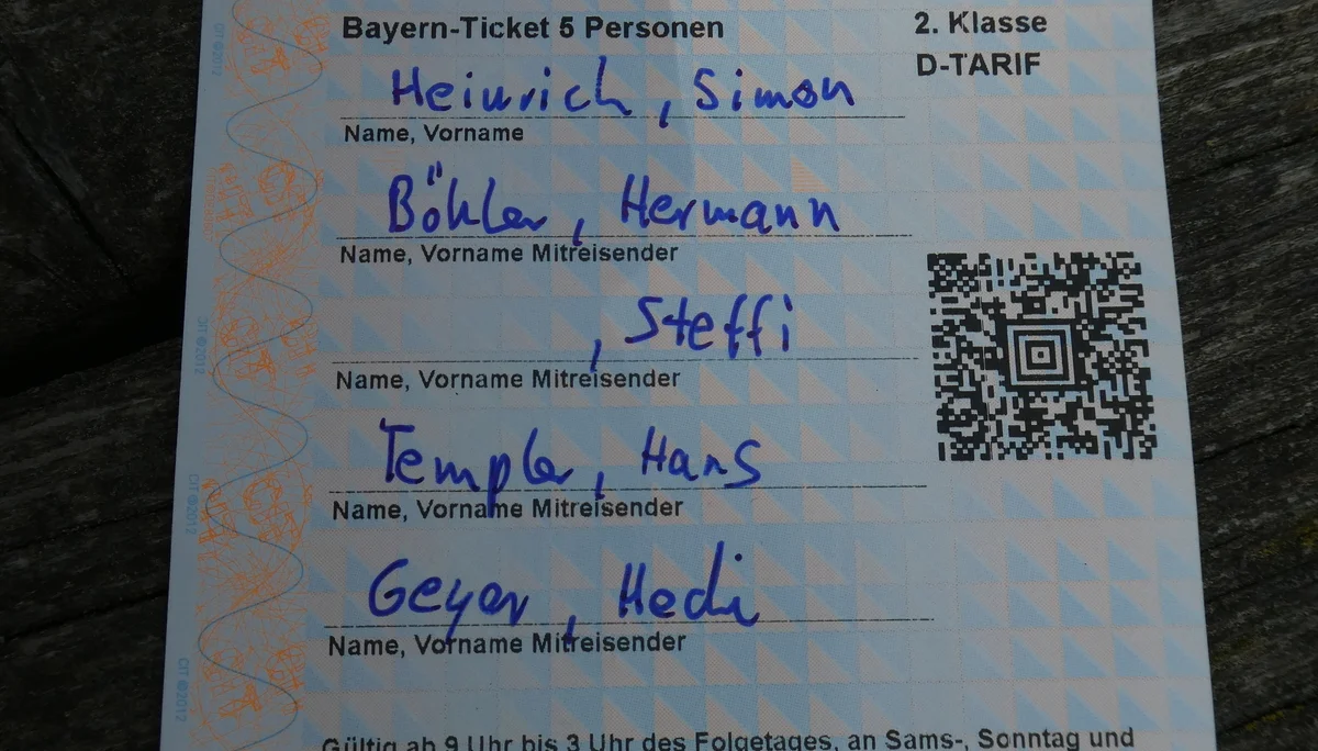 © DAV Teisendorf - OG Waging - ÖPV Ticket
