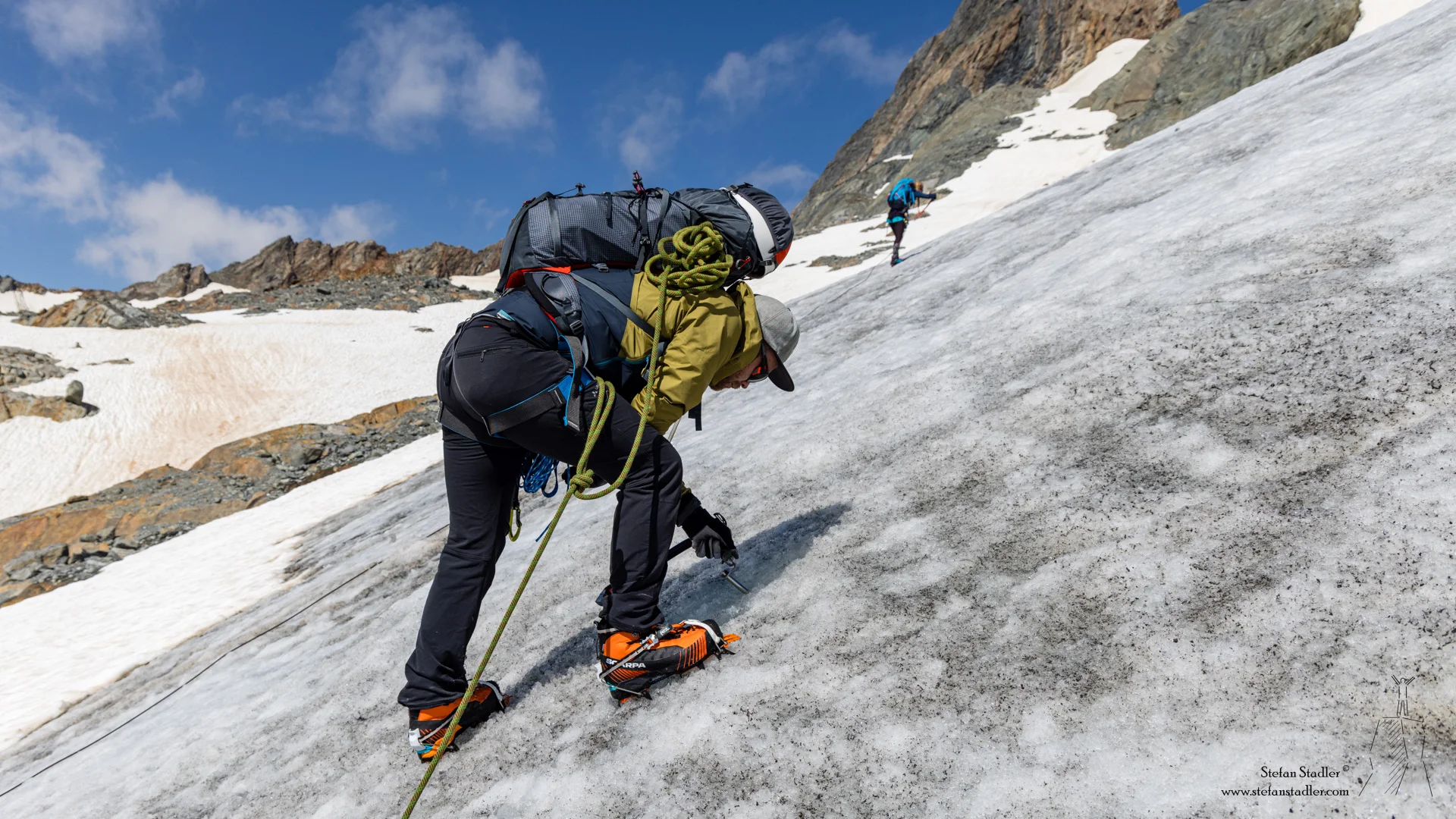 © DAV Teisendorf - Eisschrauben Setzen