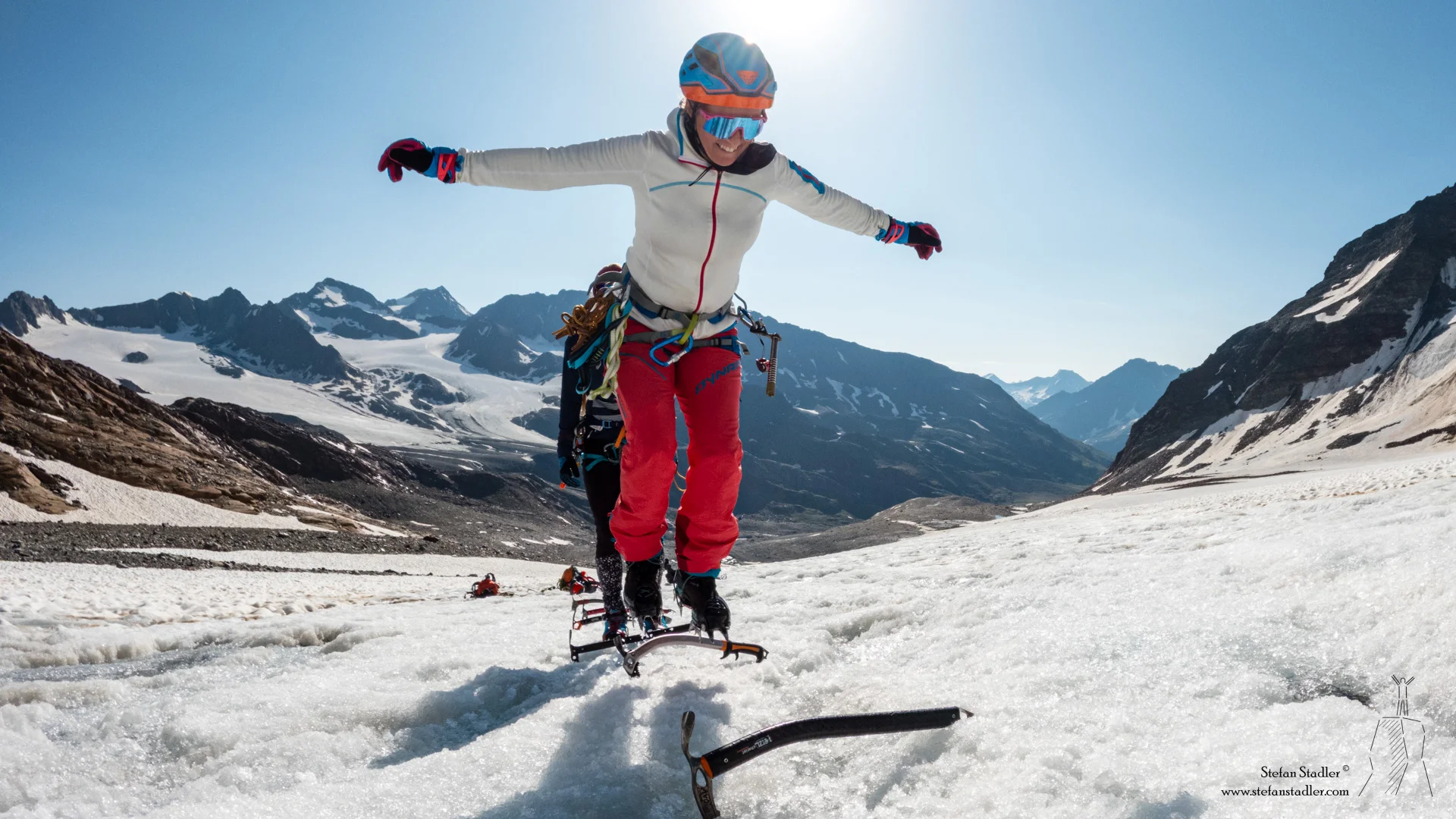 © DAV Teisendorf - Sich an die Steigeisen gewöhnen