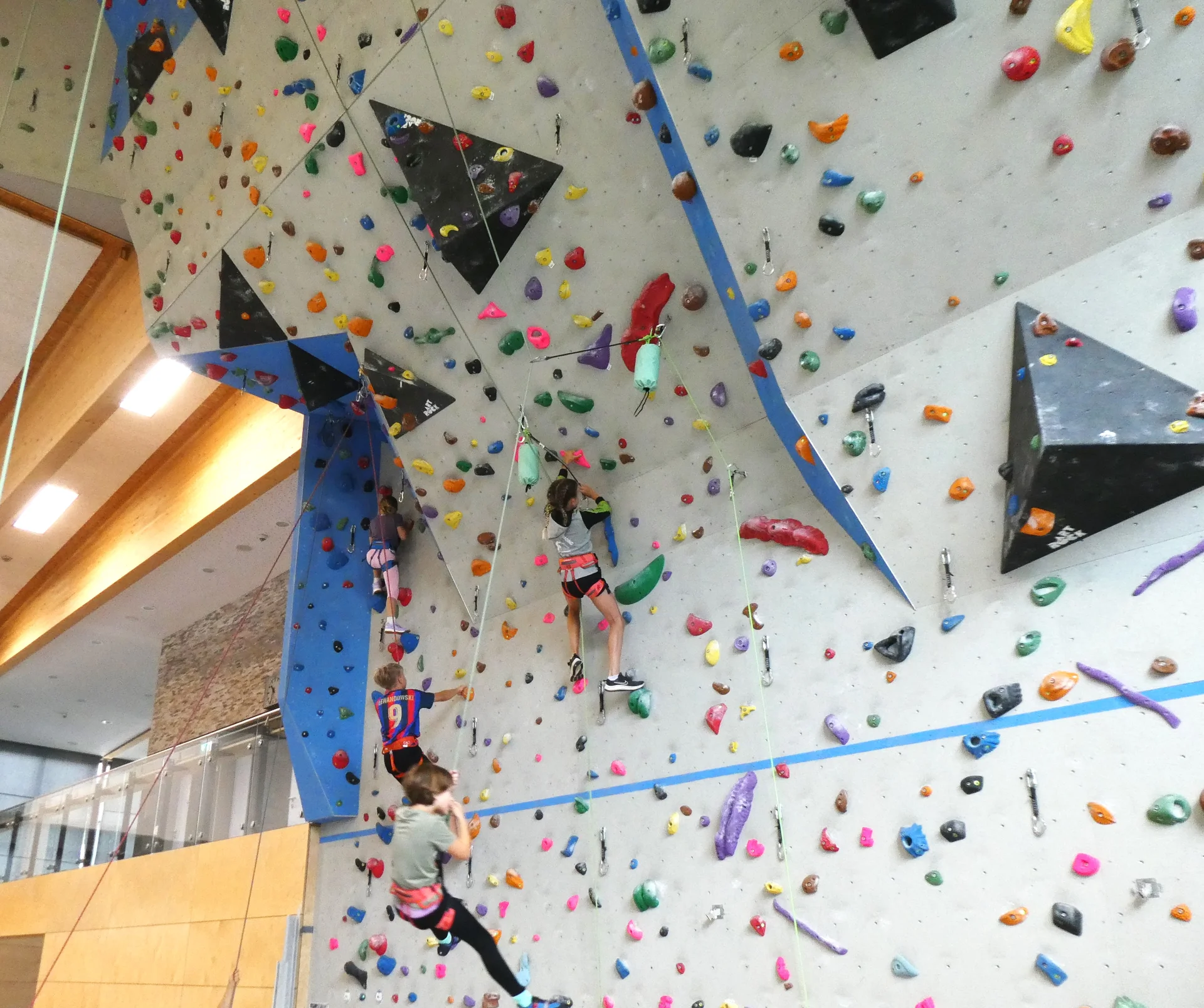 © DAV Teisendorf / OG Waging - Ferienprogramm Klettern