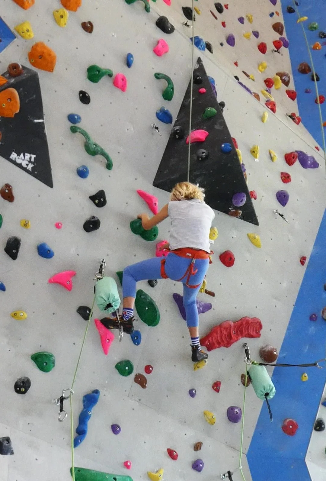 © DAV Teisendorf / OG Waging - Im Überhang