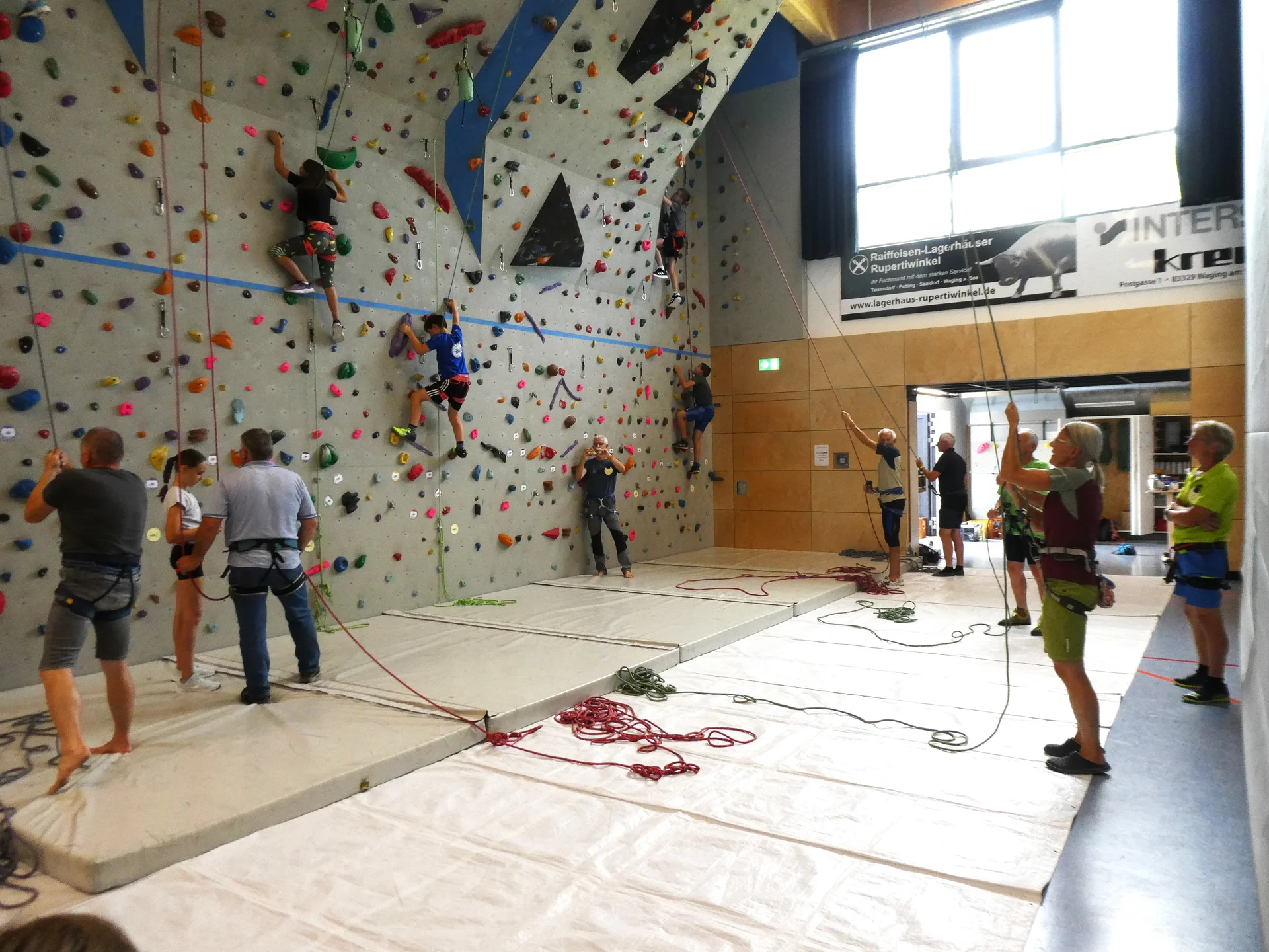 © DAV Teisendorf / OG Waging - Volle Aktion