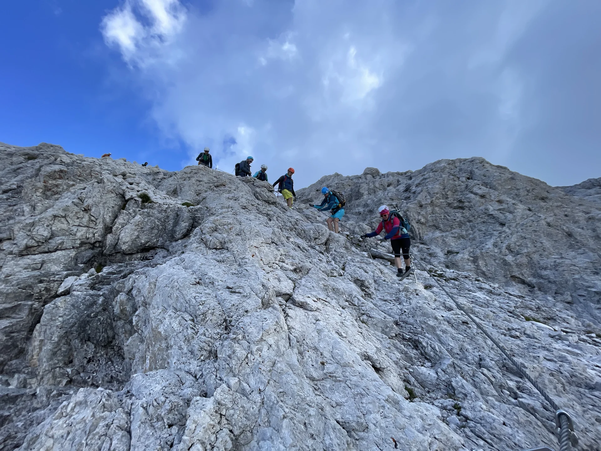 © DAV Teisendorf - Abstieg Peitlerkofen