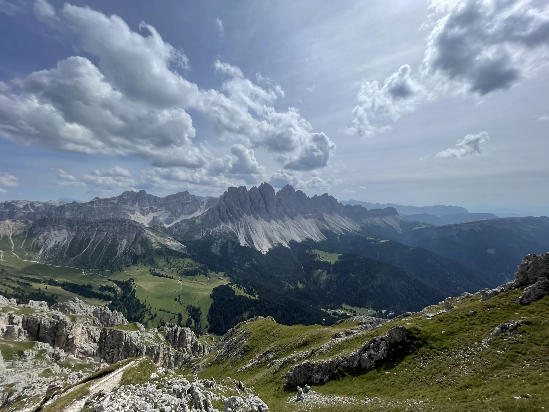 © DAV Teisendorf - Ausblick vom kleinen Peitlerkofel