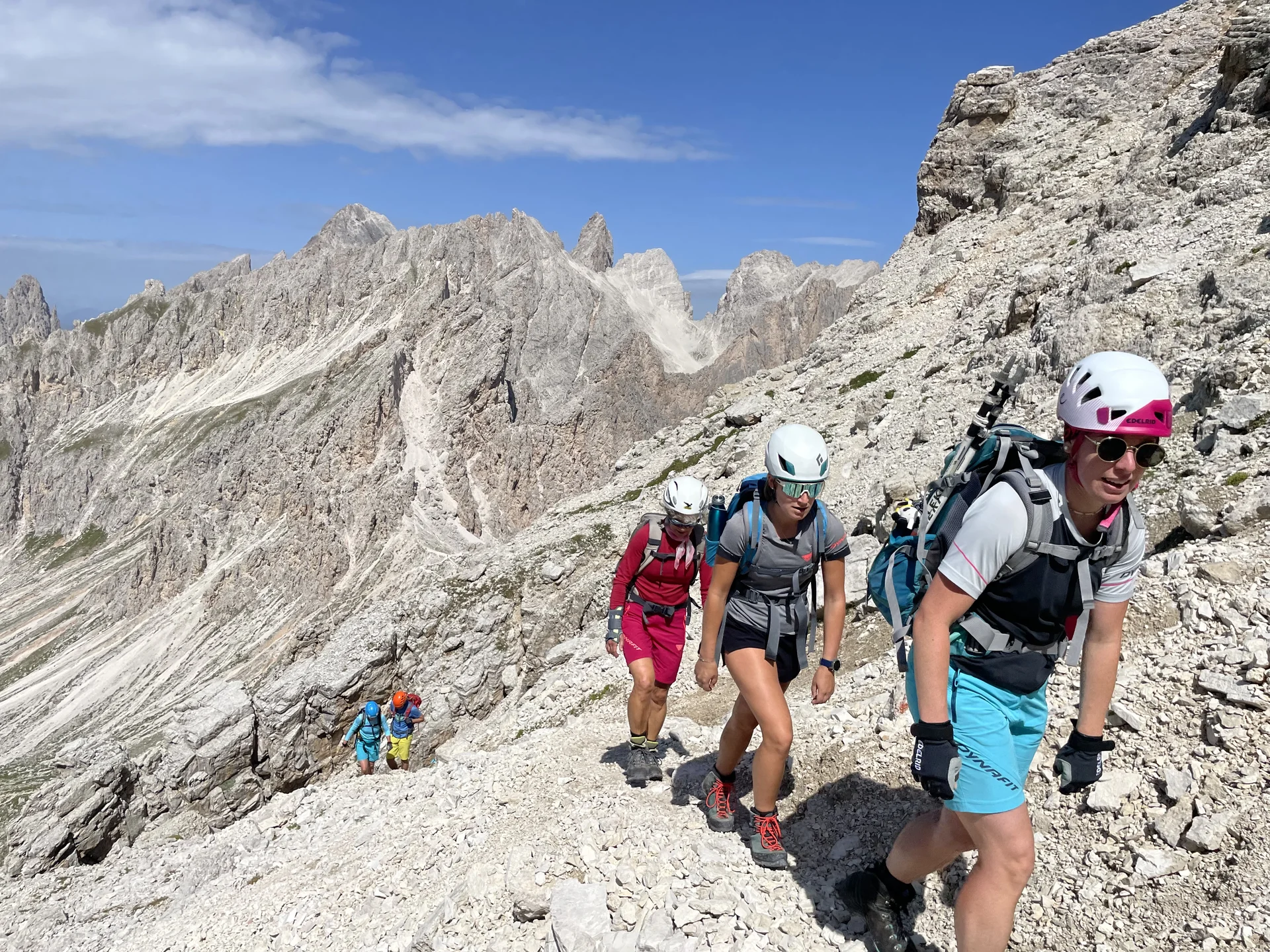 © DAV Teisendorf - Aufstieg zum Piz Duleda