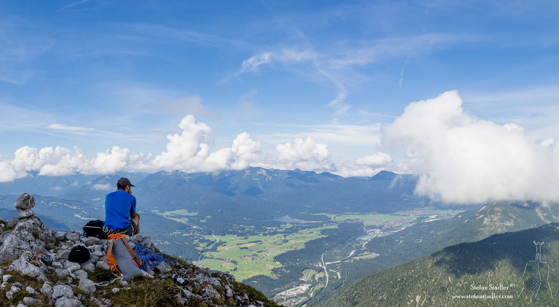 © DAV Teisendorf - Schöner Blick vom Einsamen Gipfel