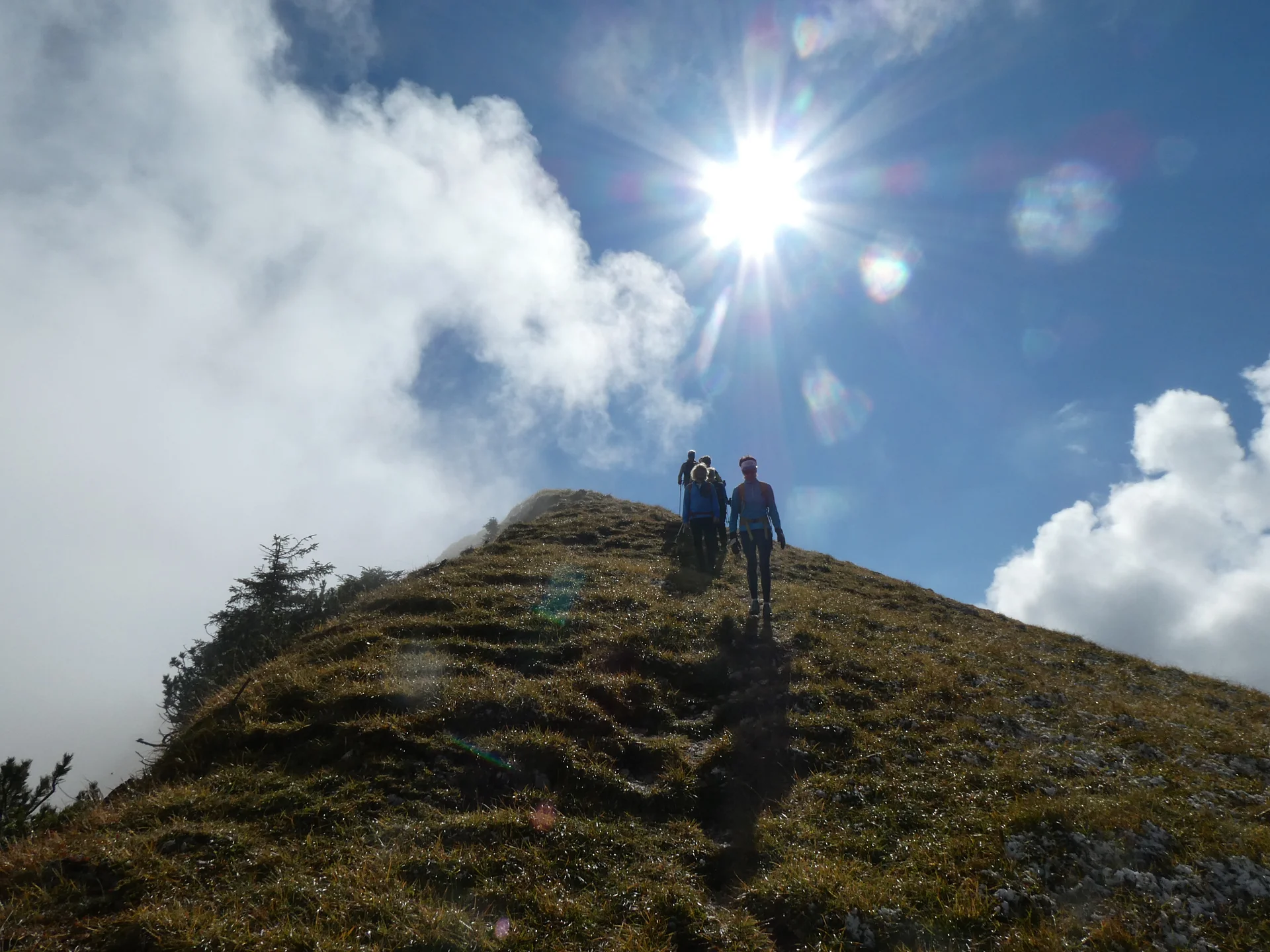 Wetterbesserung | © DAV Teisendorf