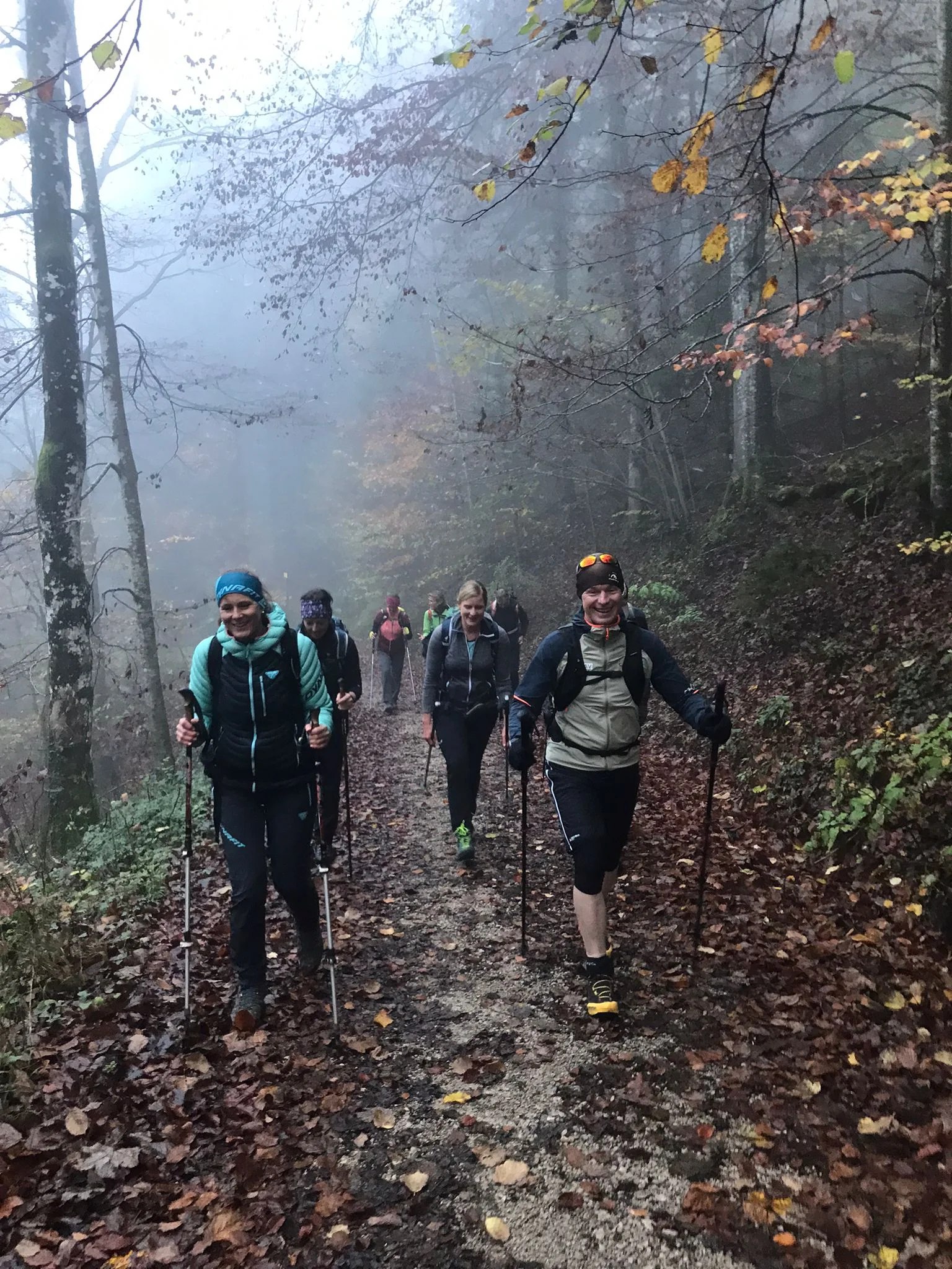 © DAV Teisendorf - OG Waging - Aus dem Nebel