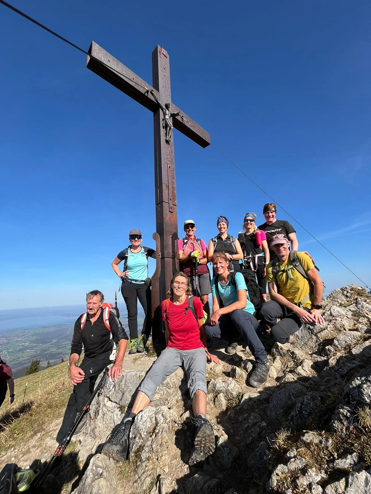 © DAV Teisendorf - OG Waging - Gipfelfoto