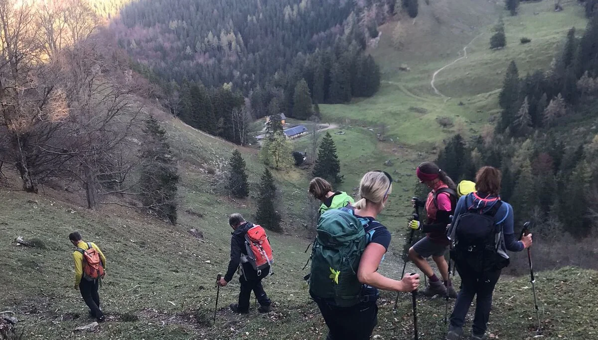 © DAV Teisendorf - OG Waging - der Kreis schließt sich an der Staudacheralm