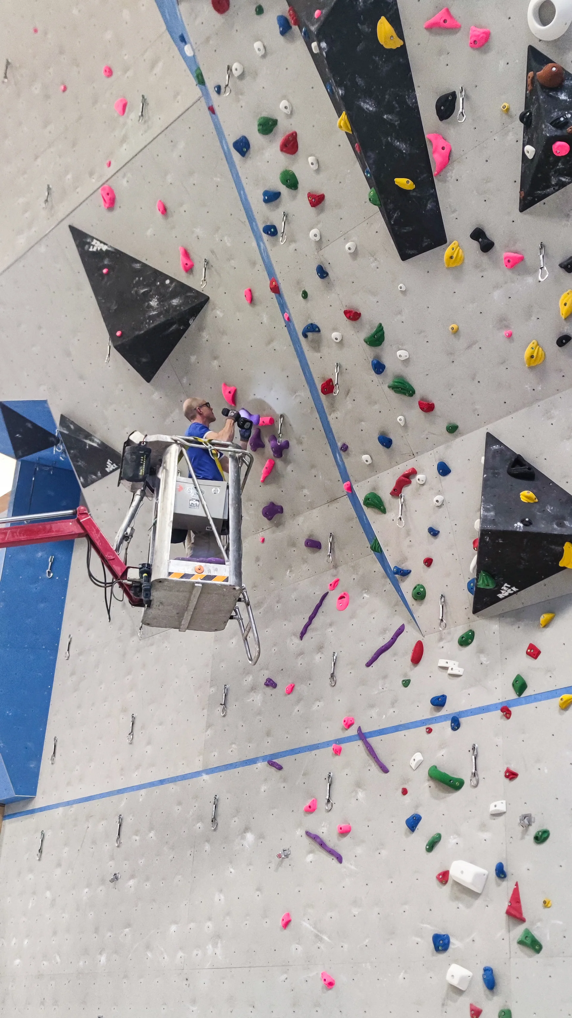 © DAV Teisendorf - OG Waging - Art of Route bei der Arbeit