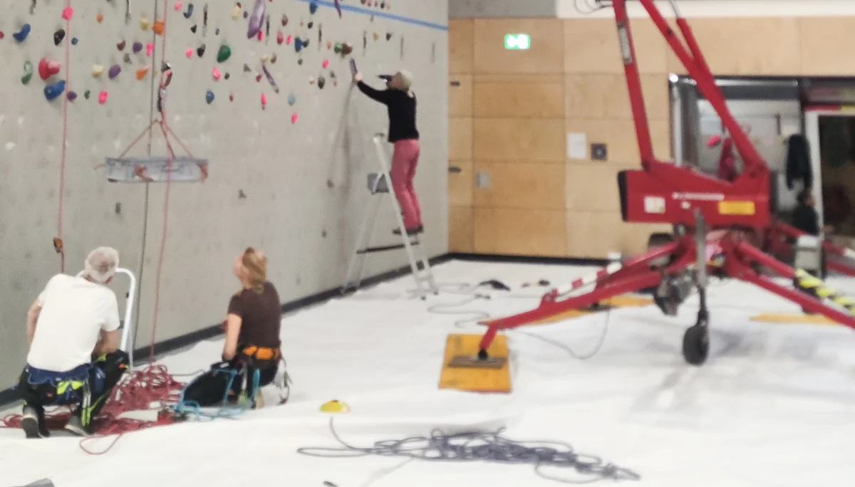 © DAV Teisendorf - OG Waging - abschrauben